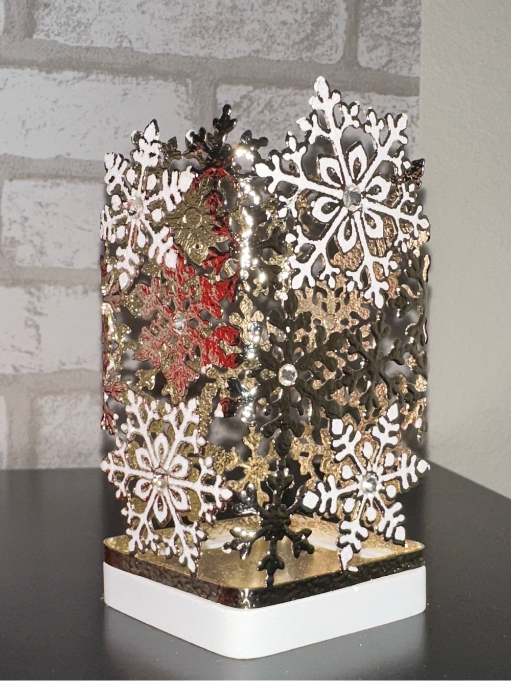 Bath & Body Works Snowflake Soap Holder
